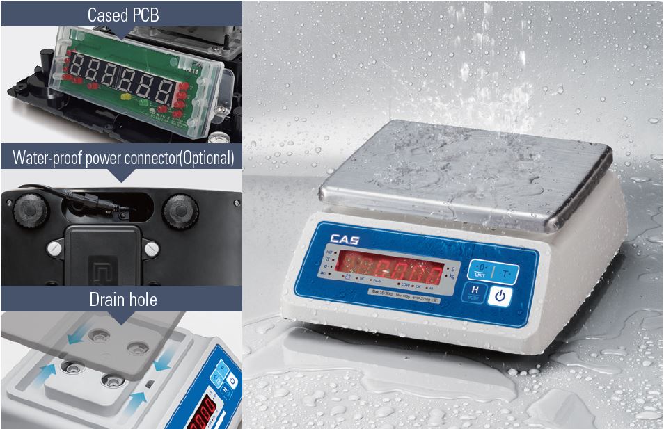 SWII-W Waterproof Scale IP68 LED $638+GST – Sensortronic Weighing &  Inspection New Zealand